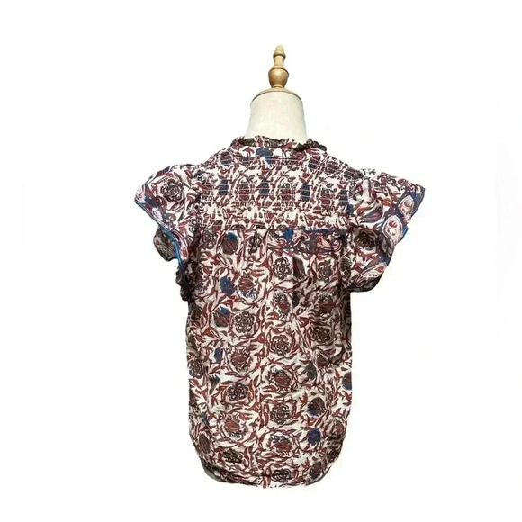 House of Harlow 1960 Marble Rust Top Size M - Picture 2 of 7